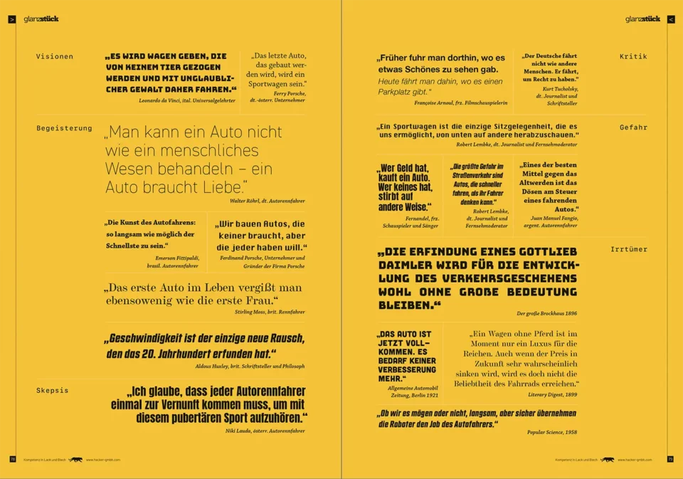 Glanzstück, Hacker GmbH, Geesthacht