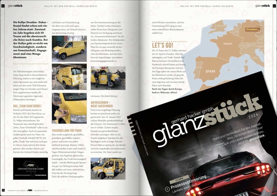 Glanzstück 2, Hacker GmbH