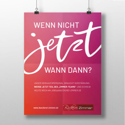 Zimmer Kampagne Print