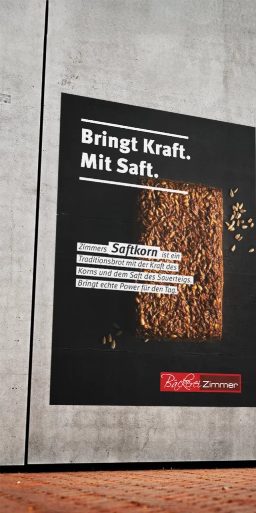 Bäckerei Zimmer Kampagne